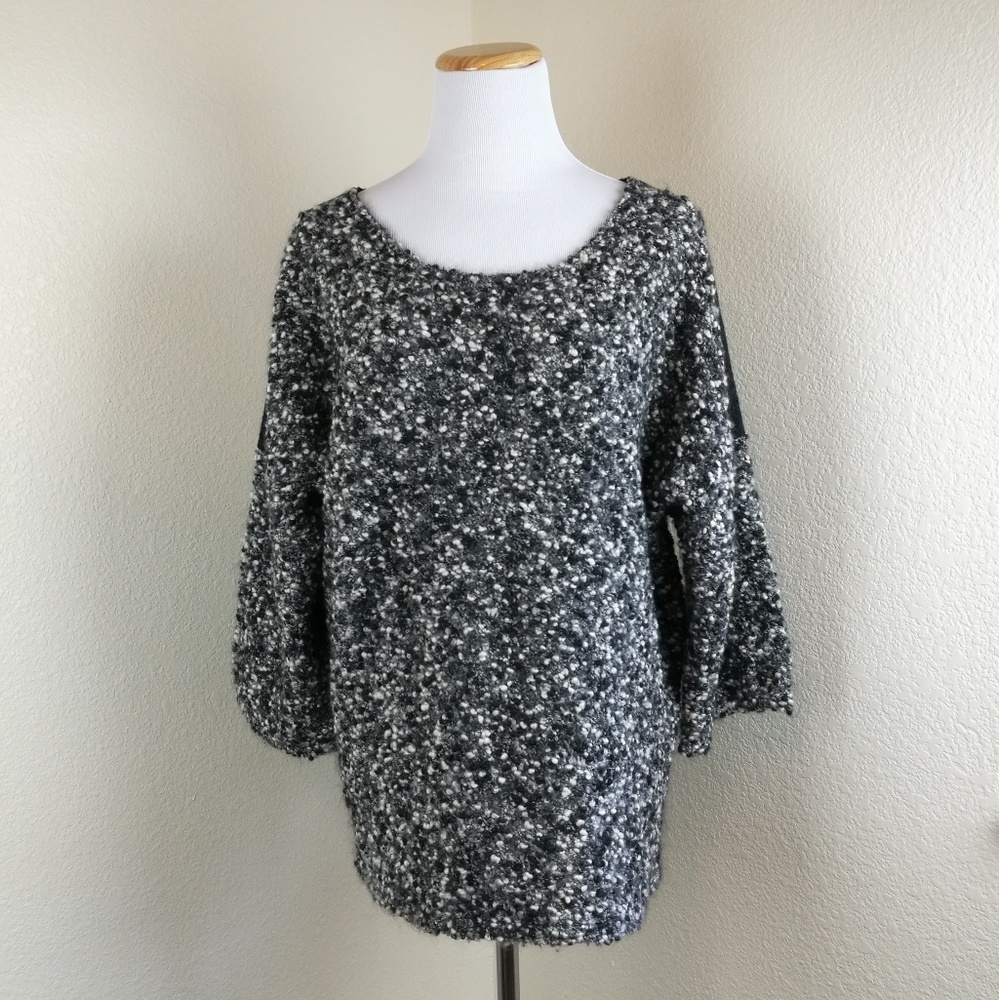 ✨SALE✨$318 Eileen Fisher Boucle Wool Sweater LG